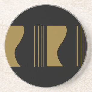 Porta-copos Guitarra ouro