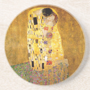 Porta-copos Gustav Klimt A Pintura Clássica Beija