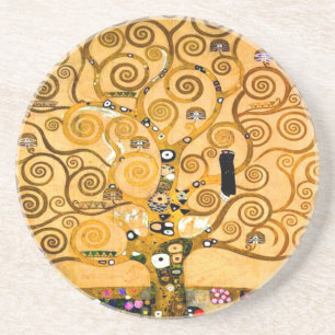 Porta-copos Gustav Klimt Árvore da Vida