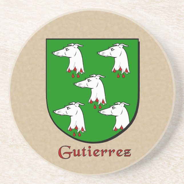 Porta-copos Gutierrez Heraldic Shield (Frente)