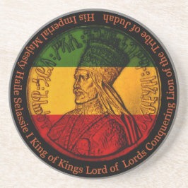 Porta-copos Haile Selassie Rasta Portas copos