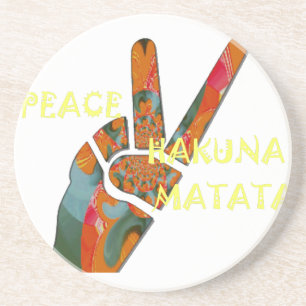 Porta-copos Hakuna Matata Peace