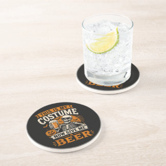 Porta-copos Halloween Agora Me Dê Uma Cerveja Engraçado