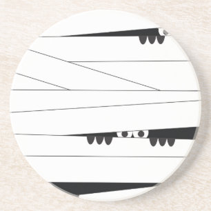 Porta-copos Halloween Peeking Mummy