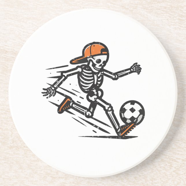 Porta-copos Halloween Skeleton Futebol Costume Men Boy (Frente)