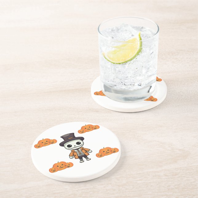 Porta-copos Halloween Skeleton Portas copos (Lateral)