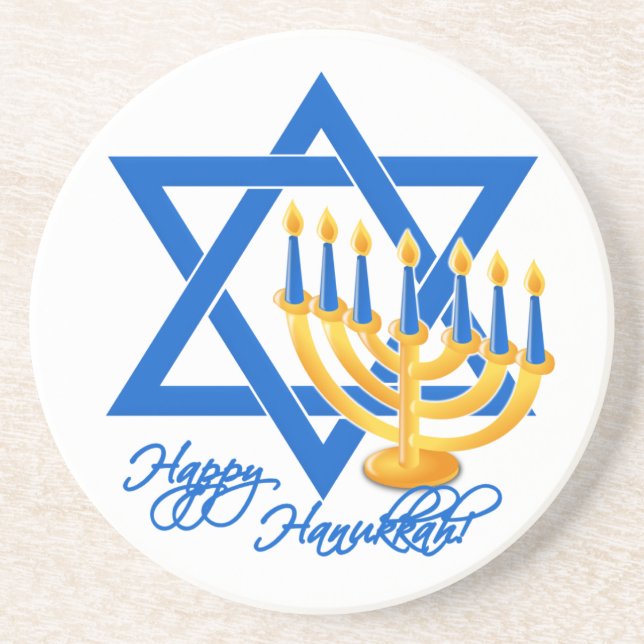 Porta copos Hanukkah (Frente)