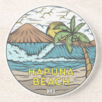 Hapuna Beach Hawaii Vintage