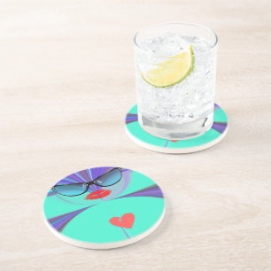 Porta-copos Heart Selfie