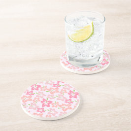 Porta-copos Hibisco Rosa, Flores Rosa, Padrão De Flores