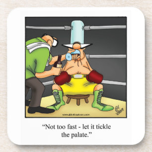 Porta copos Hillariana de Humor do Vinho