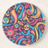 Porta copos Hippie