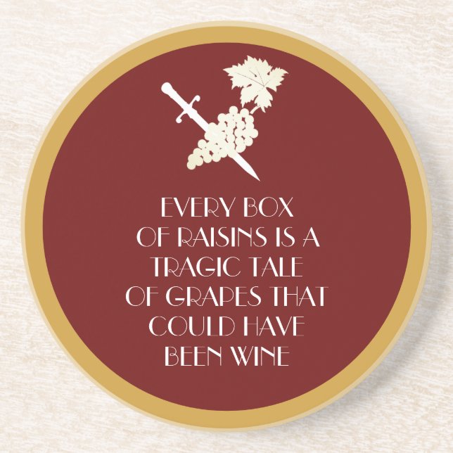 Porta-copos História Trágica (Frente)