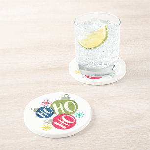 Porta-copos Ho Ho Festivo Natal Natal Natal Natal Moderno Féri