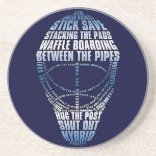 Porta copos Hockey Goalie Mask