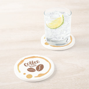 Porta-copos Hora do café