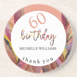 Porta-copos Hormona Tropical de Verão Penas Florais Rosa-Rosa