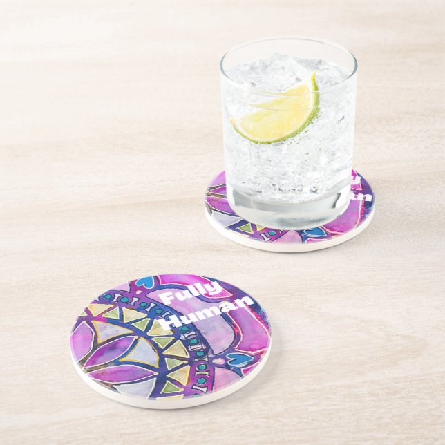 Porta copos Humana do HWJ (Lateral)