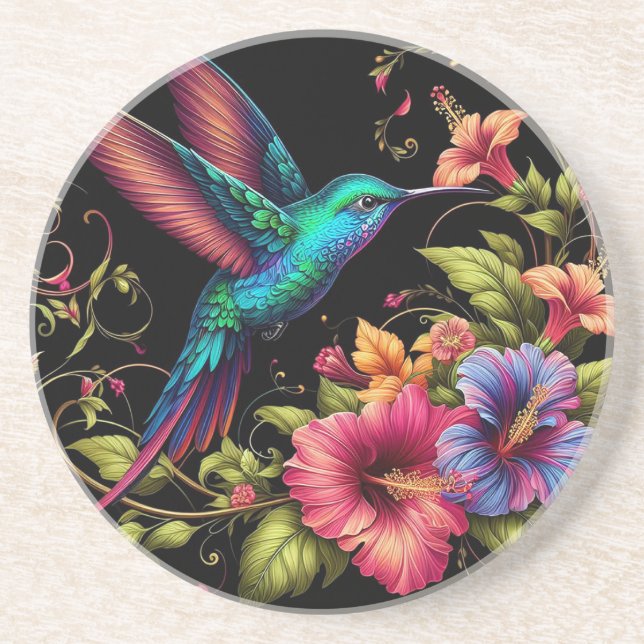 Porta-copos Hummingbird (Frente)