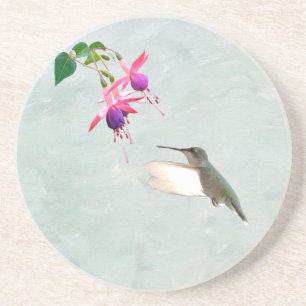 Porta-copos Hummingbird e Fuschia