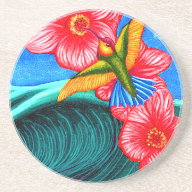 Porta-copos Hummingbird Ocean (Frente)