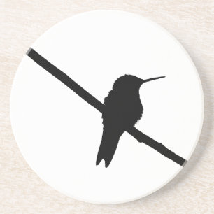 Porta-copos Hummingbird Silhouette