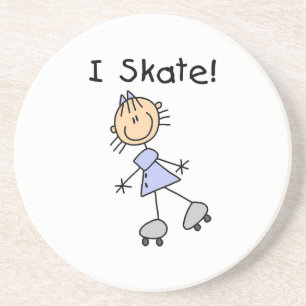 Porta-copos I Skate Girl Roller Skater