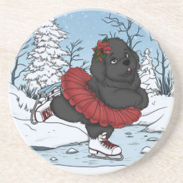 Porta-copos Icessionária Terra Nova Puppy Winter Wonderland