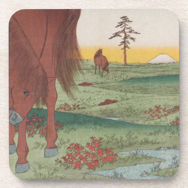 Porta copos Ichiryusai Hiroshige (Frente)