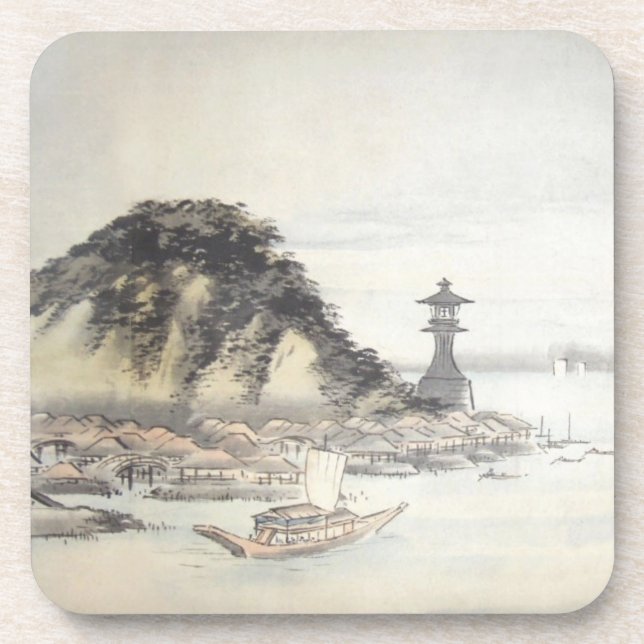 Porta copos Ichiryusai Hiroshige (Frente)