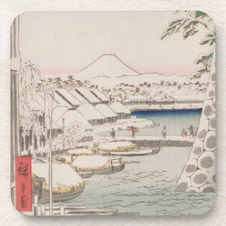 Porta copos Ichiryusai Hiroshige