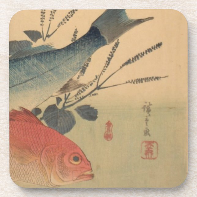 Porta copos Ichiryusai Hiroshige (Frente)