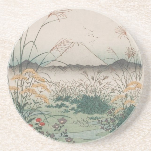 Porta copos Ichiryusai Hiroshige (Frente)