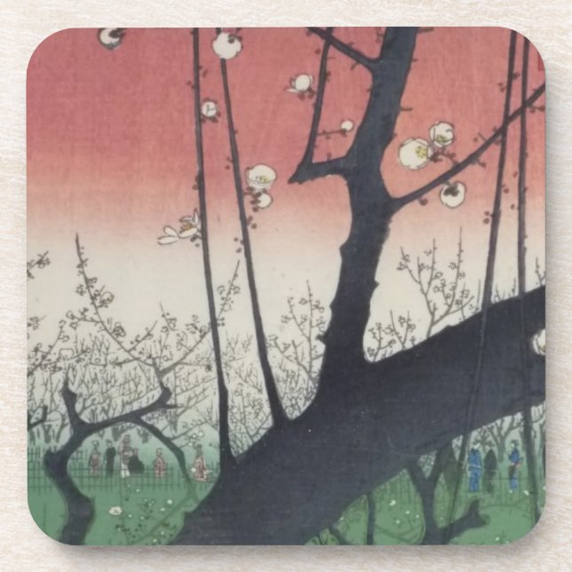 Porta copos Ichiryusai Hiroshige (Frente)
