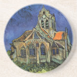 Porta-copos Igreja em Auvers-sur-Oise por Vincent van Gogh<br><div class="desc">A Igreja em Auvers por Vincent van Gogh é uma pintura arquitetônica de apos impressionismo de arte vintage. Uma vista exterior de uma igreja com janelas de vidro manchadas e uma figura caminhando em direção à Capela ao longo de um caminho de pedra. Sobre o artista: Vincent Willem van Gogh...</div>