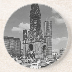 Porta-copos Igreja Memorial Vintage Berlin Kaiser Wilhelm