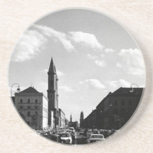 Porta-copos Igreja universitária vintage munich ludwigstraße