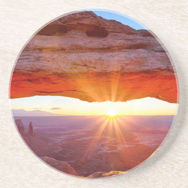 Porta-copos Ilha no Céu (Frente)