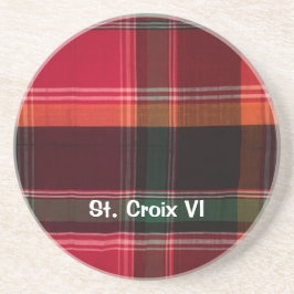 Porta-copos Ilhas Virgens USVI St. Croix Personalize