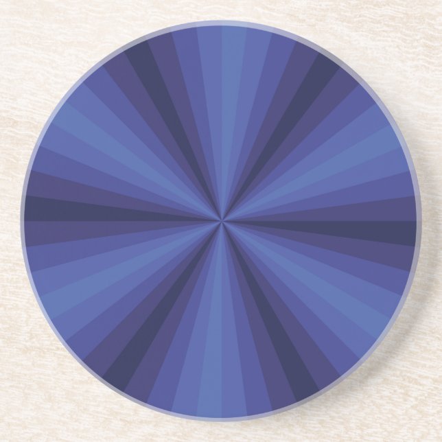 Porta-copos Ilusão Óptica Blue Coaster (Frente)