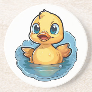 Porta-copos Ilustração de pato de desenho animado