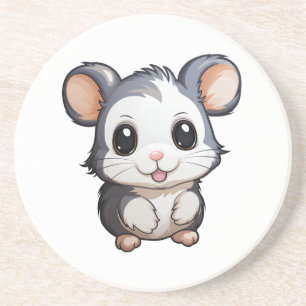 Porta-copos Ilustração do rato de desenho animado