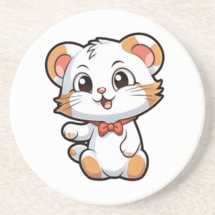 Porta-copos Ilustração do rato de desenho animado