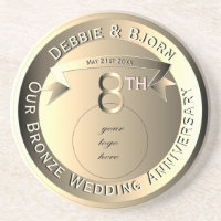 Imagem de Medalhões de Bronze do 8º Aniversário de