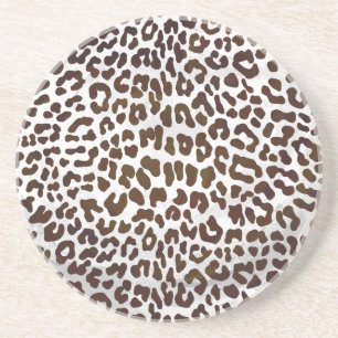 Porta-copos Impressão de Chocolate Leopardo