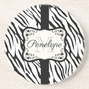 Porta-copos Impressão de Zebra Cura