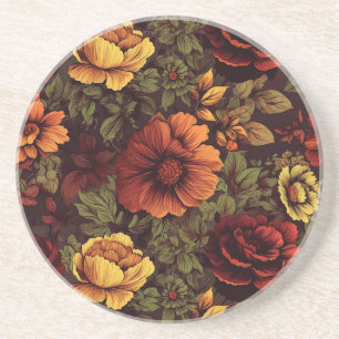 Porta-copos Impressão Floral de Vintagem de Cor da Prureza