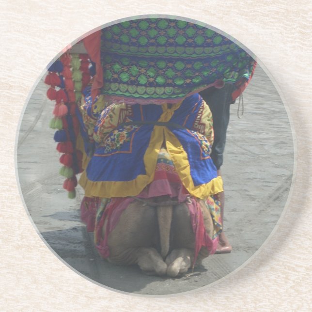 Porta-copos Impressão/Gráfico Whimsical Camel Art (Frente)