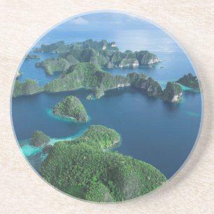 Porta-copos Indonésia, Papua Ocidental. Material De Raja Ampa