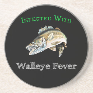 Porta-copos Infectado Com Febre Walleye